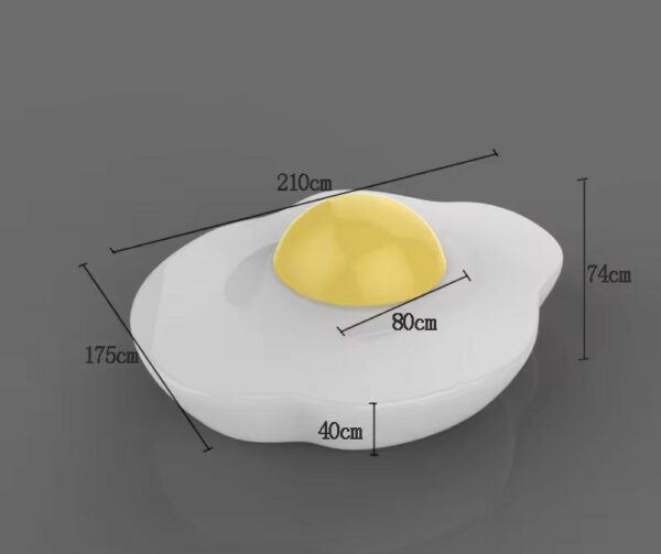 Fried Egg Seat DKY645