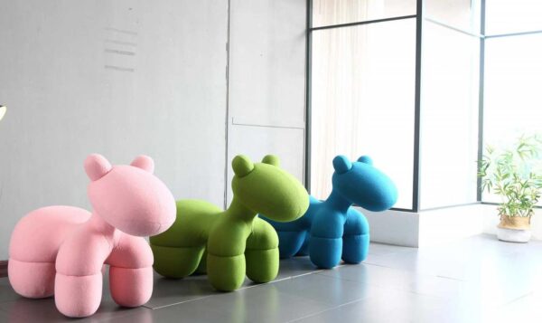 Upholstered Animal Chairs DKY029