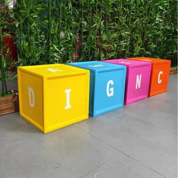 Letter Stools - Box DKY018