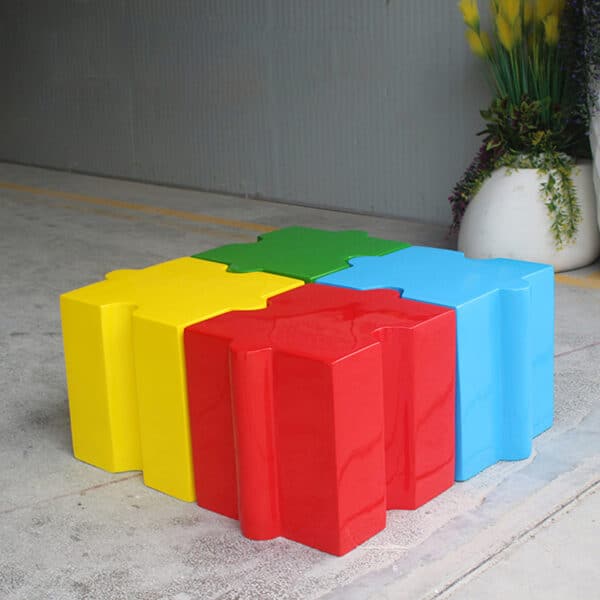 Puzzle Piece Stools DKY248